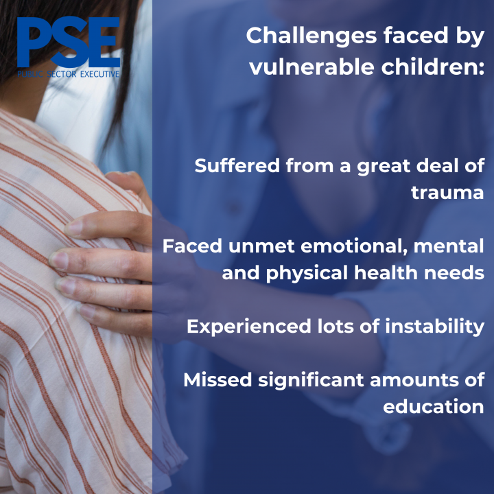 PSE Half and Half Infographic vulnerable children