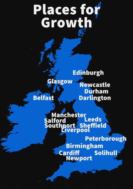 Places for Growth Map