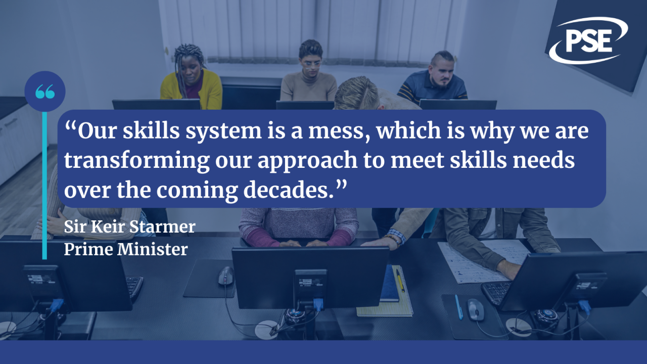 Prime Minister Skills England quote