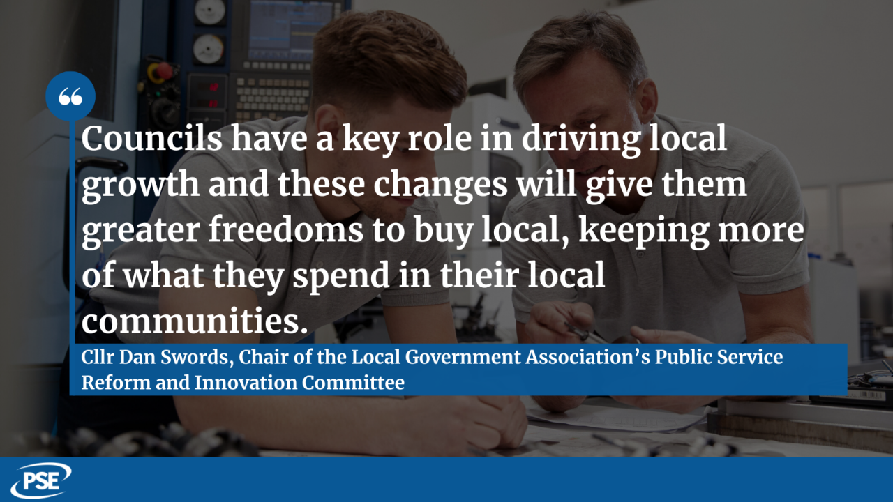 Procurement reform QUOTE