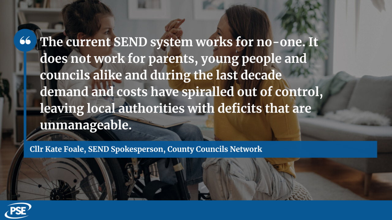 Quote on SEND deficits