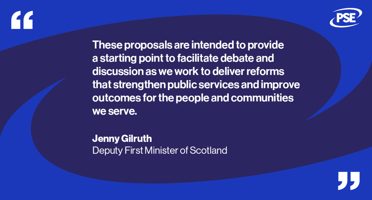 Scotland local government overhaul QUOTE