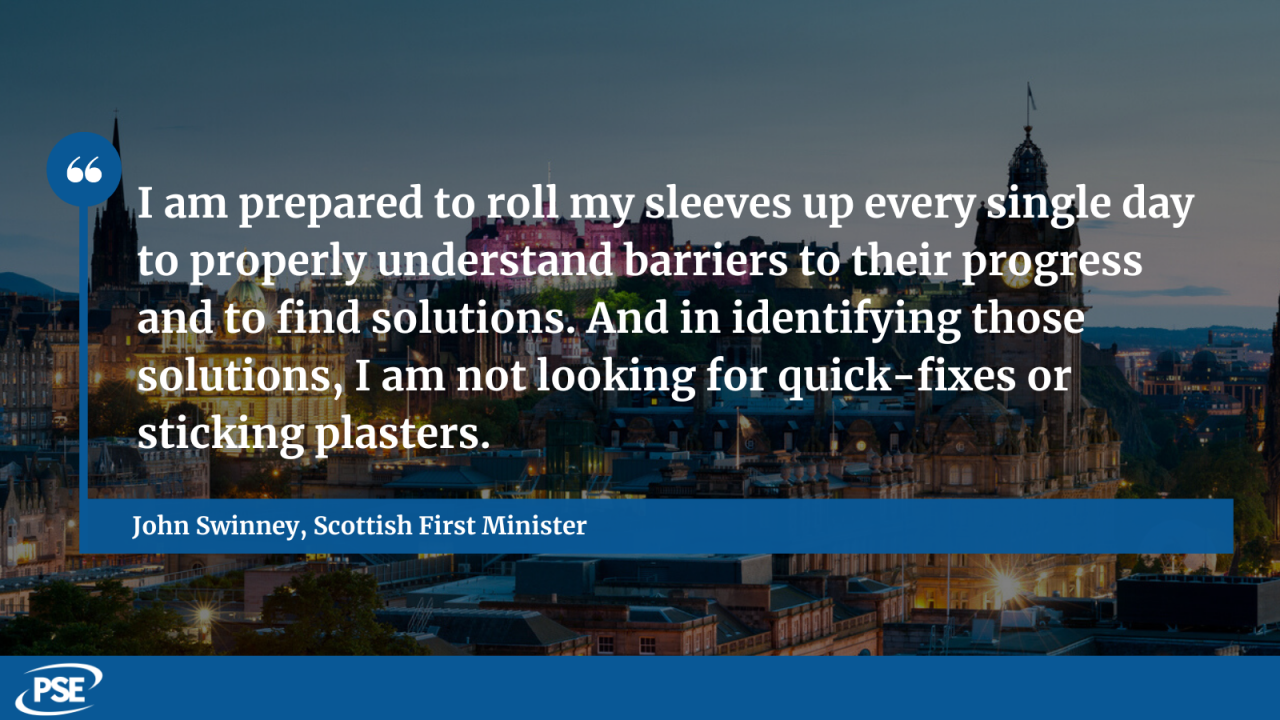 Quote from First Minister John Swinney