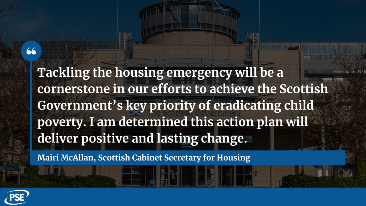 Scottish housing plan QUOTE