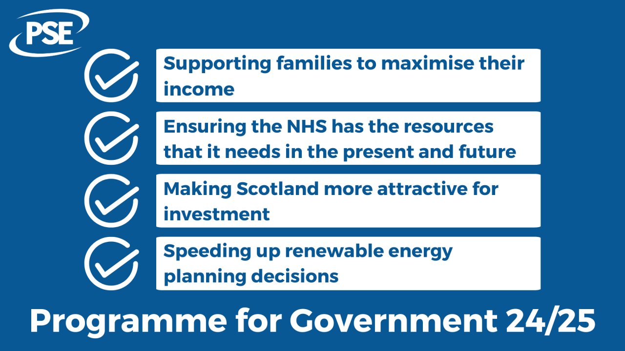Scottish programme for government GRAPHIC