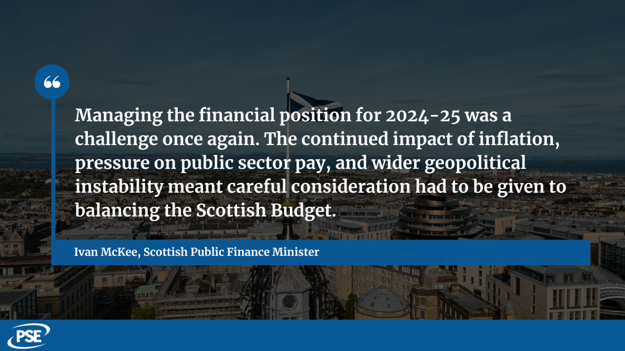 Scottish spending QUOTE
