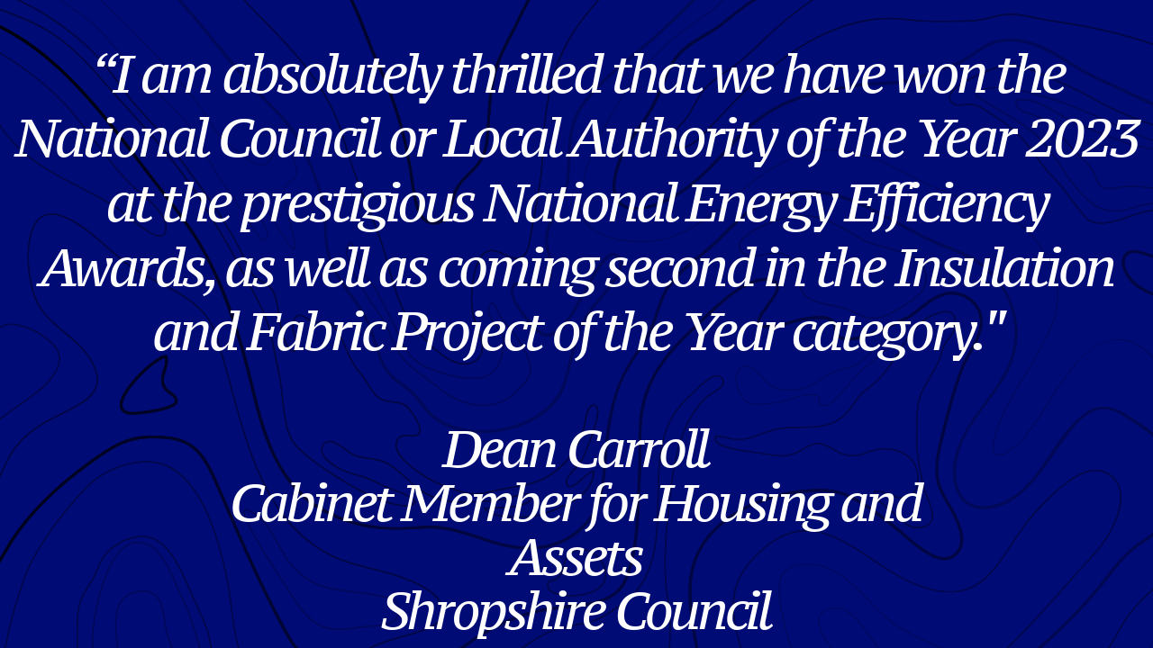 Shropshire award quote