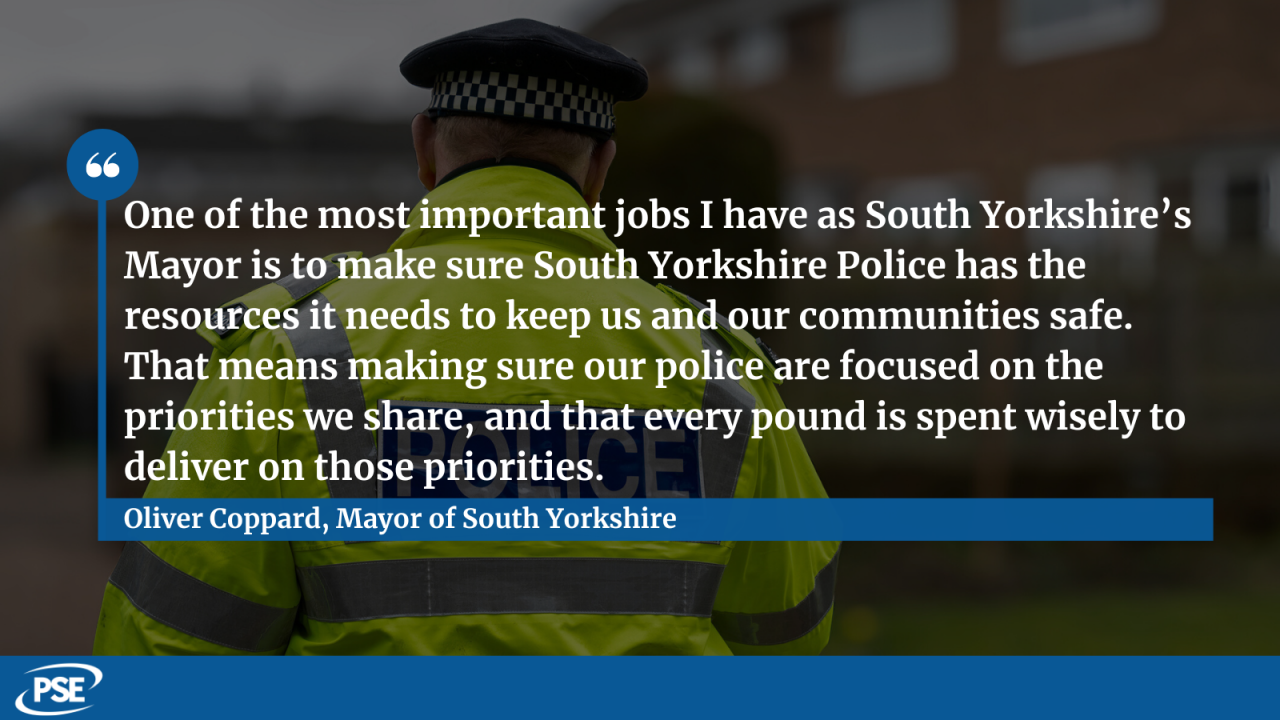 South yorkshire policing QUOTE