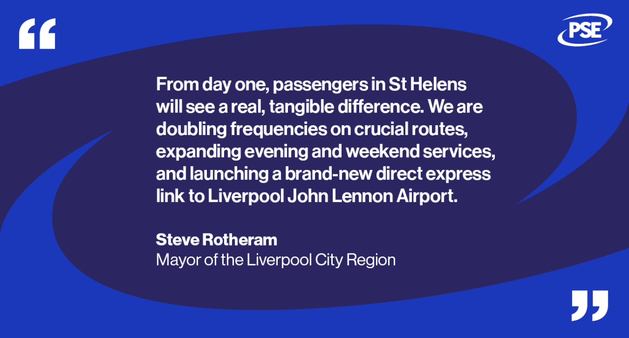 St Helens buses QUOTE