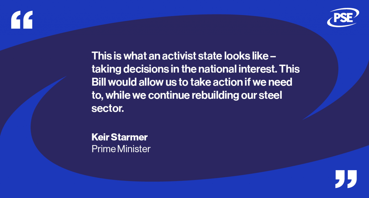 Steel nationalisation QUOTE