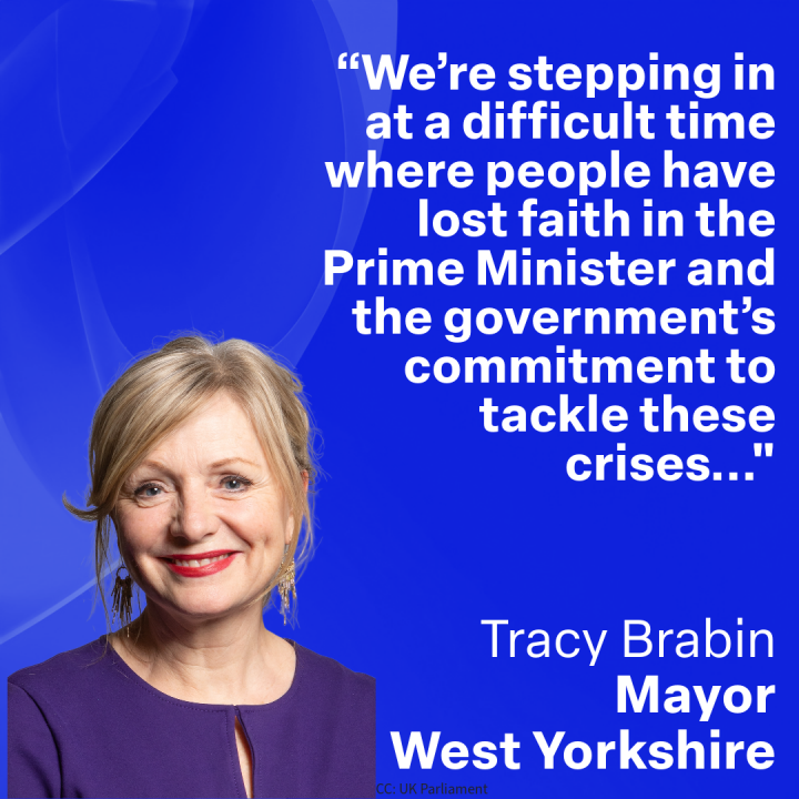 Tracy Brabin quote on the environment