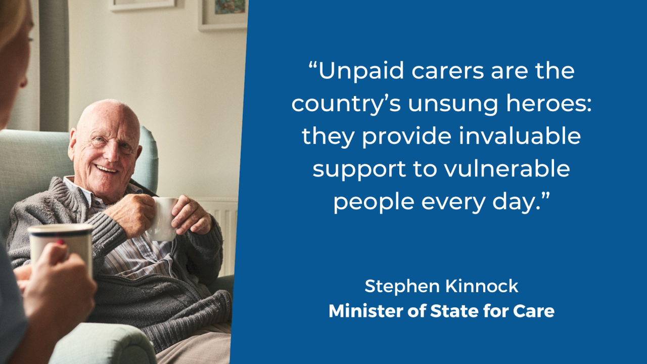 Unpaid carers QUOTE