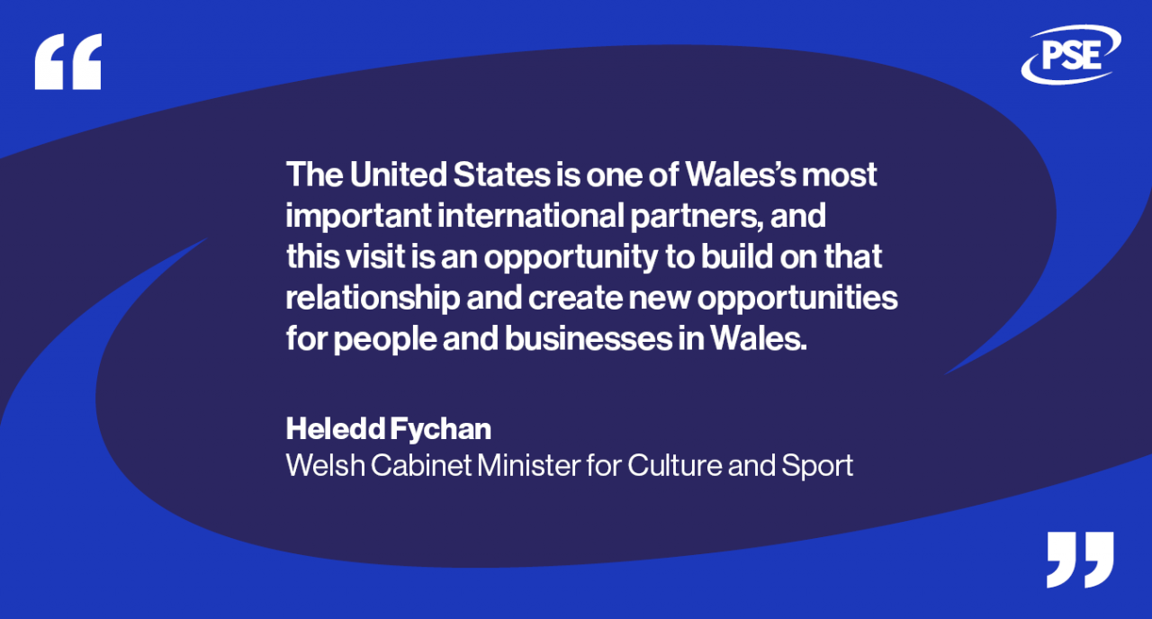 Wales US ties QUOTE