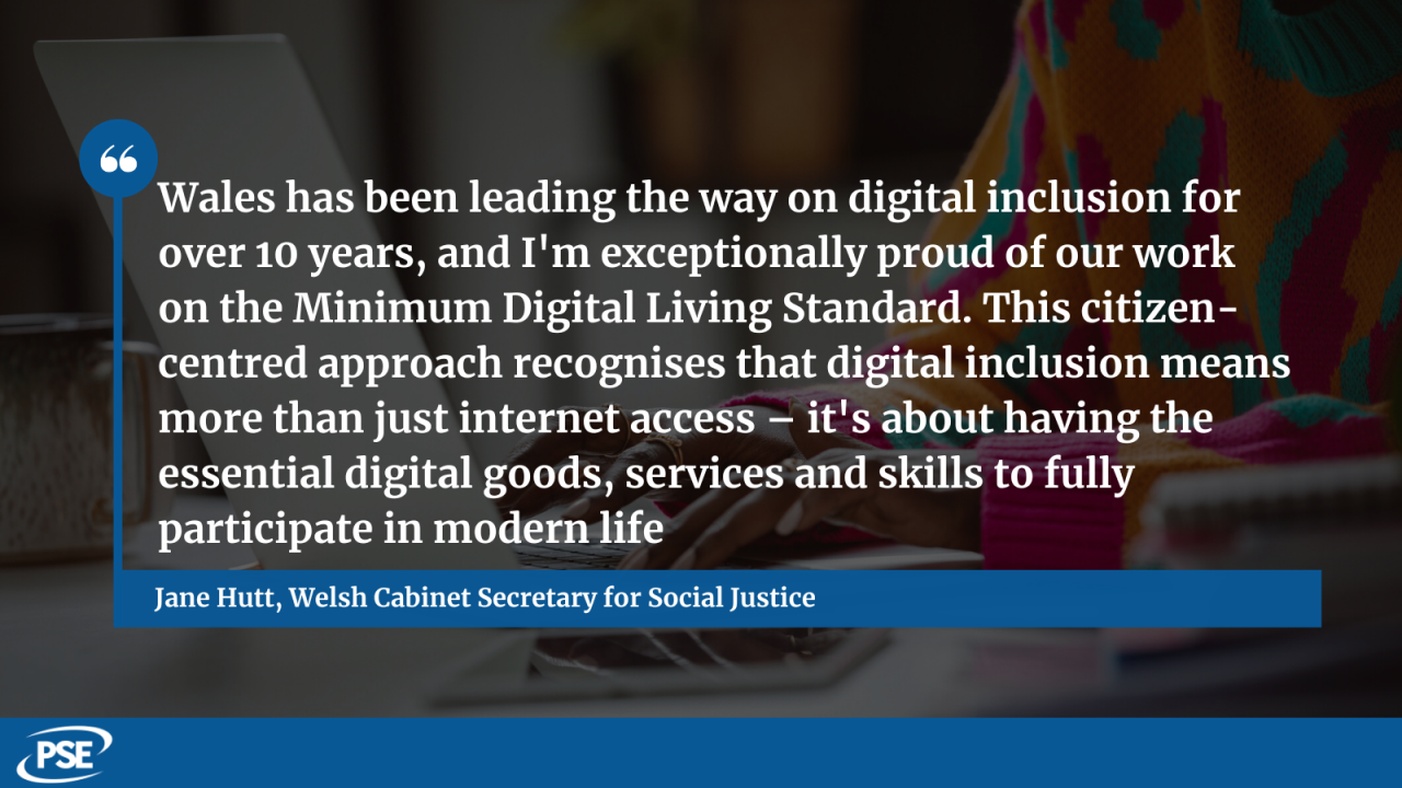 Wales digital exclusion QUOTE