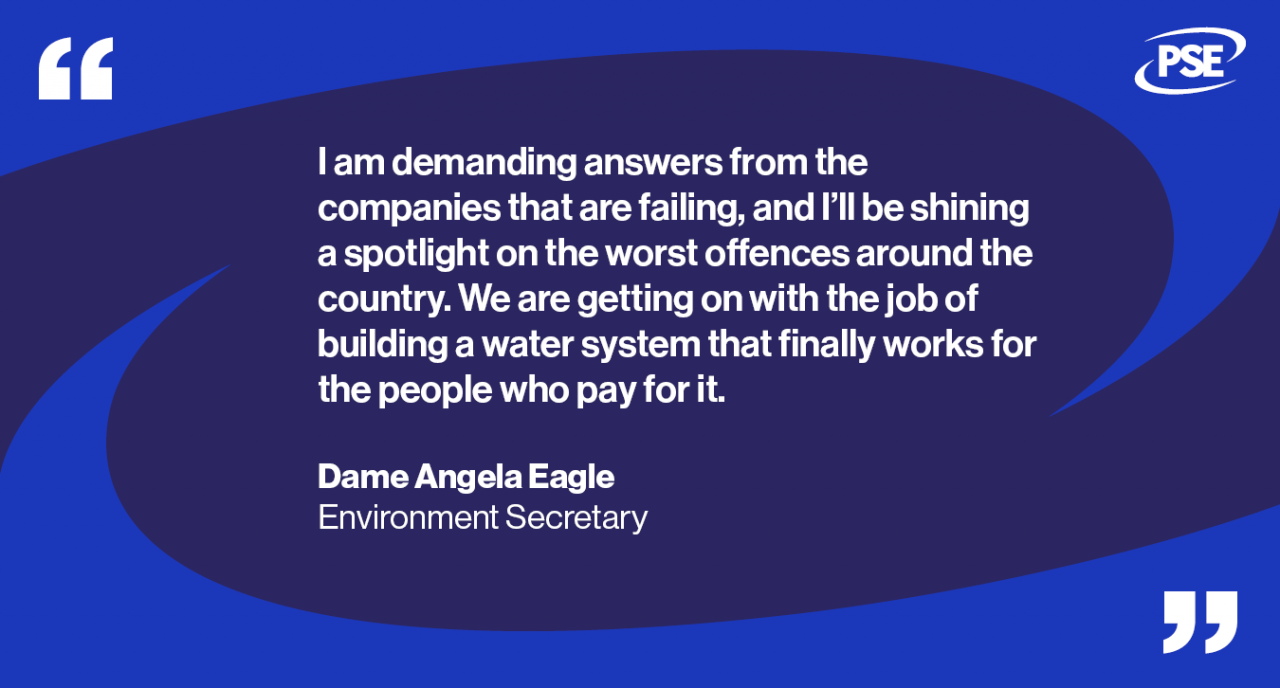 Water companies QUOTE
