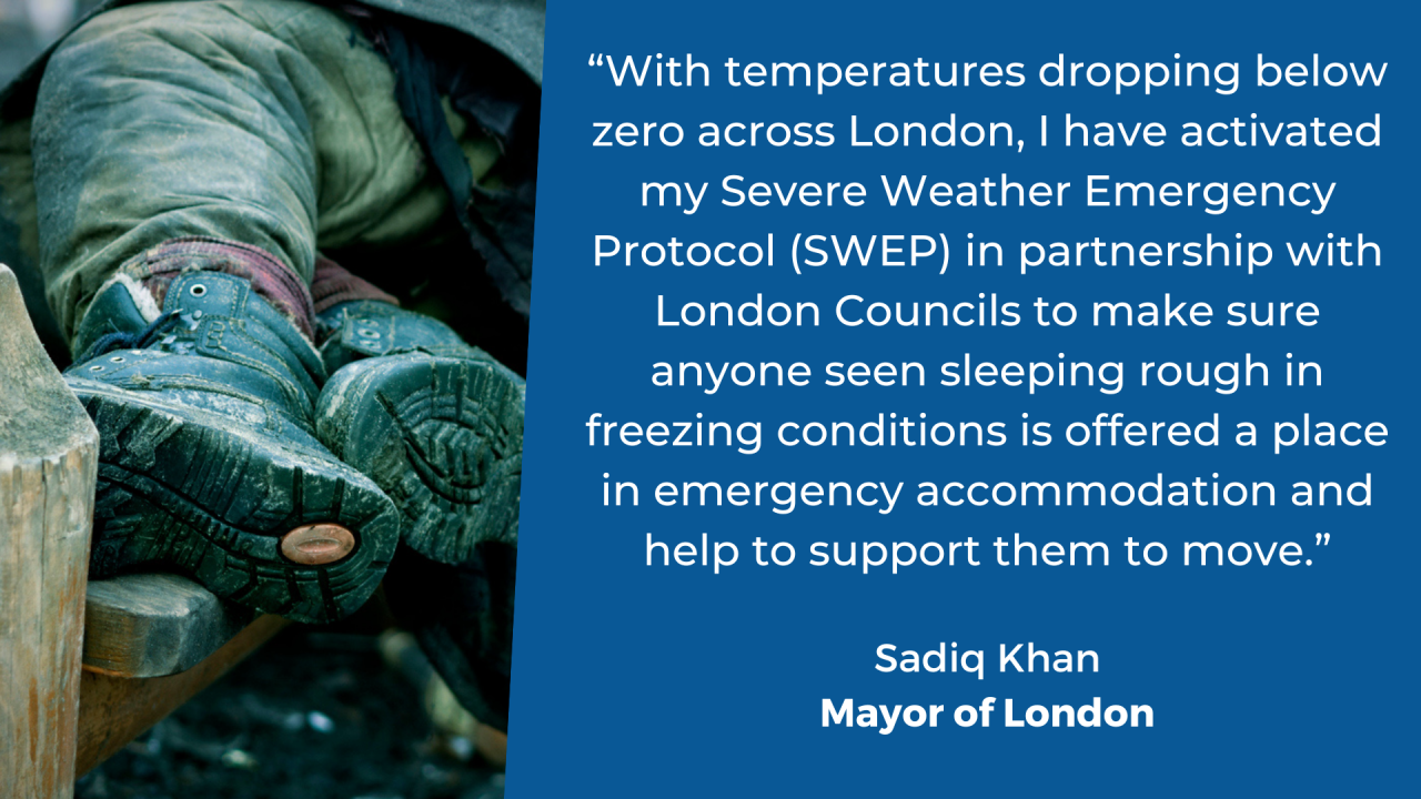 Quote from the Mayor of London