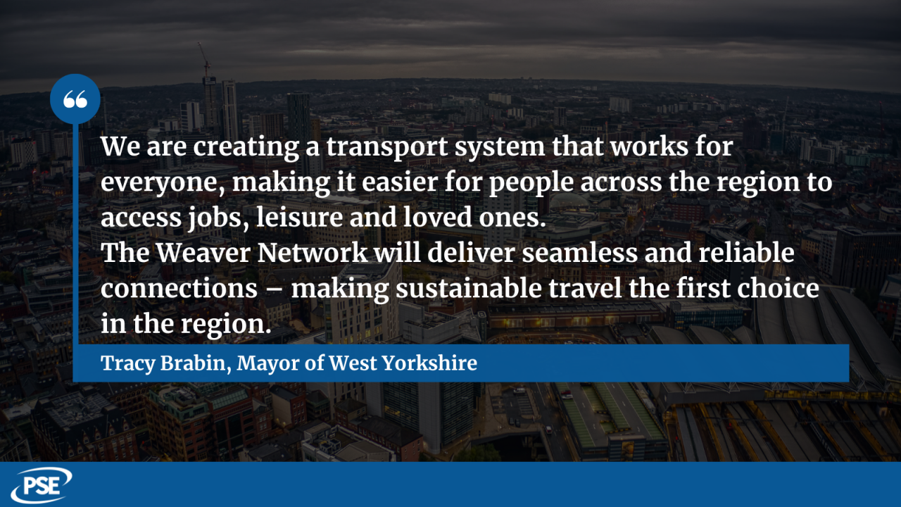 West Yorkshire mass transit QUOTE