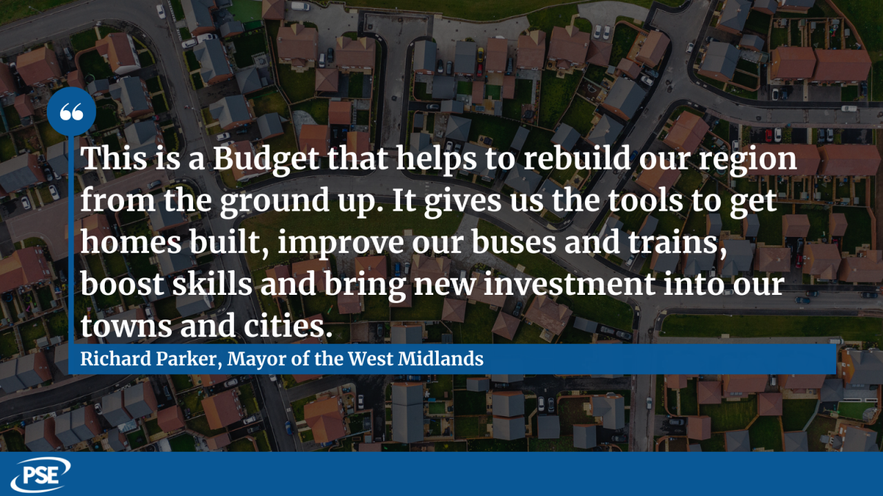 West mids budget boost QUOTE