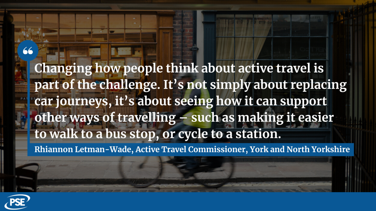 YANY active travel QUOTE