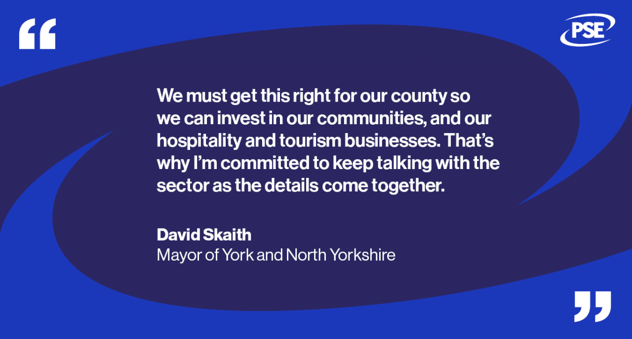 York and north yorkshire visitor levy QUOTE