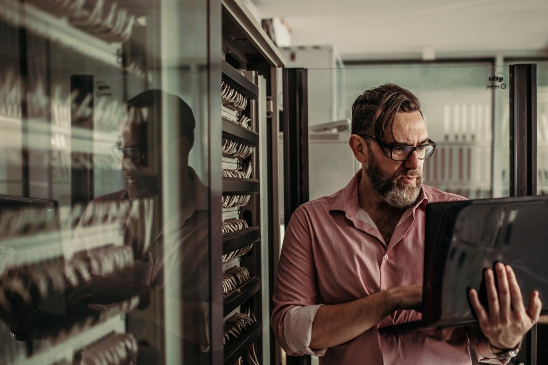 Professional in the data centre