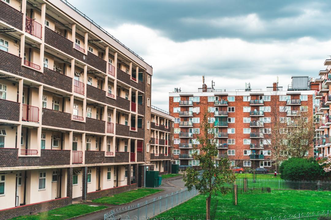 Block of Council Flats