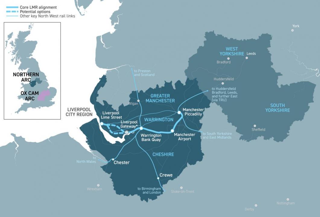 Liverpool Manchester Railway Route