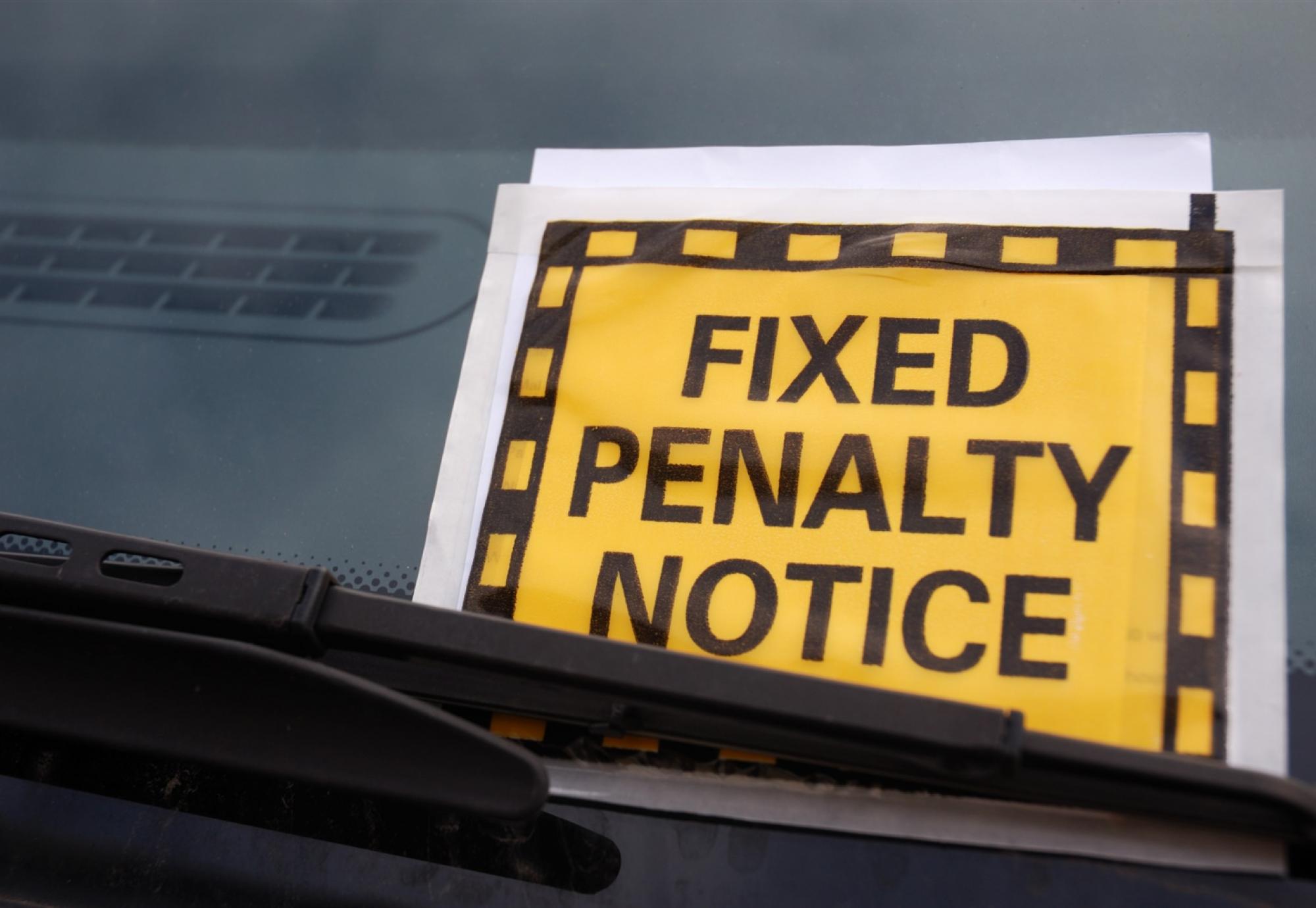 fixed penalty notice