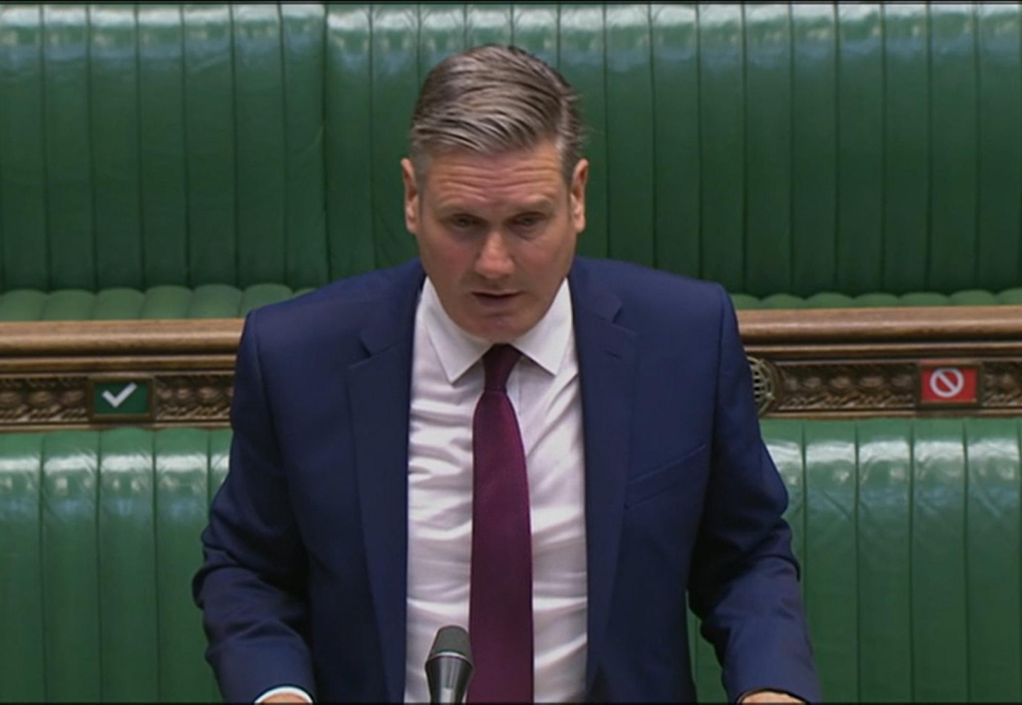 Picture of Keir Starmer at House of Commons