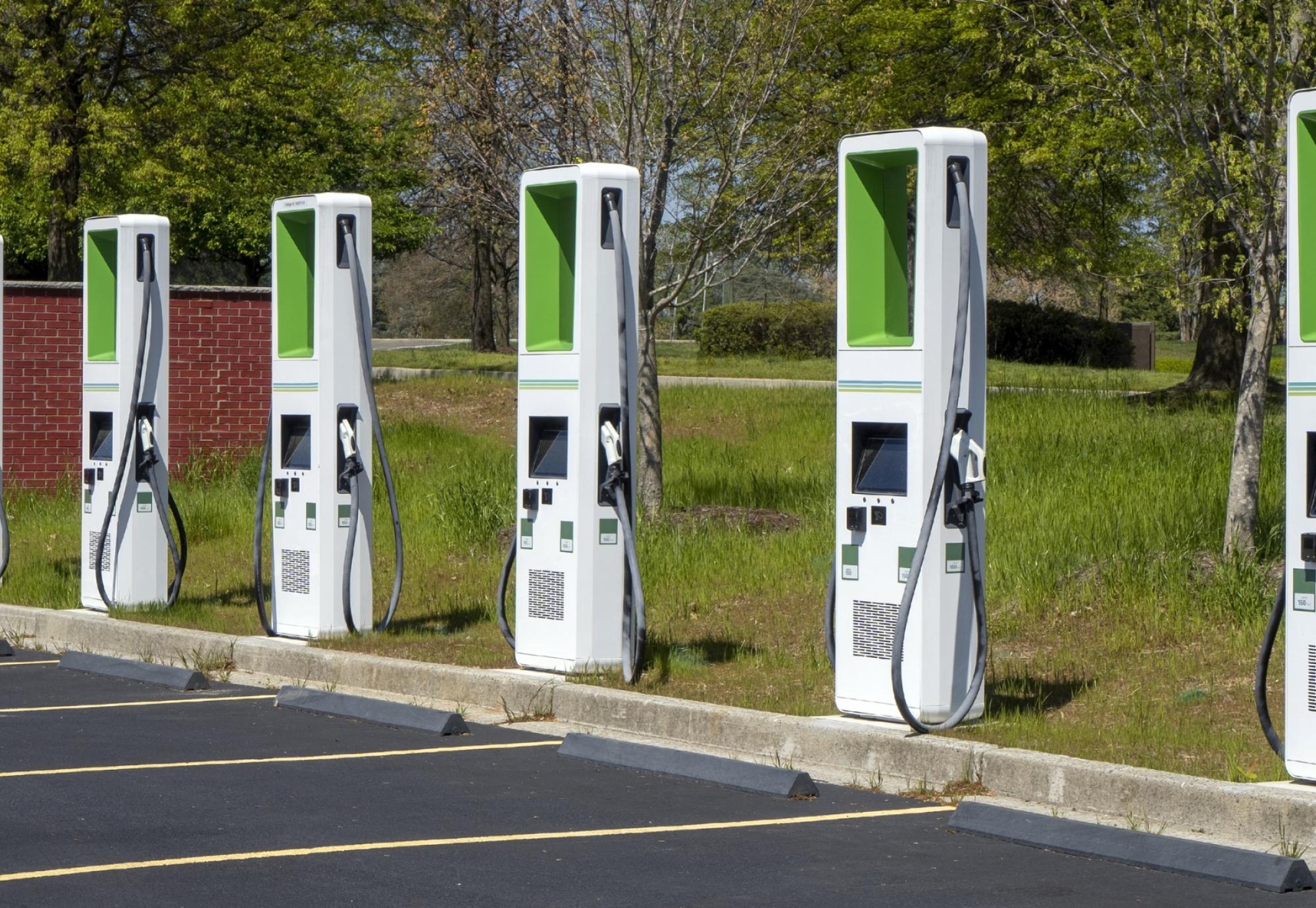 Electric vehicle charging points