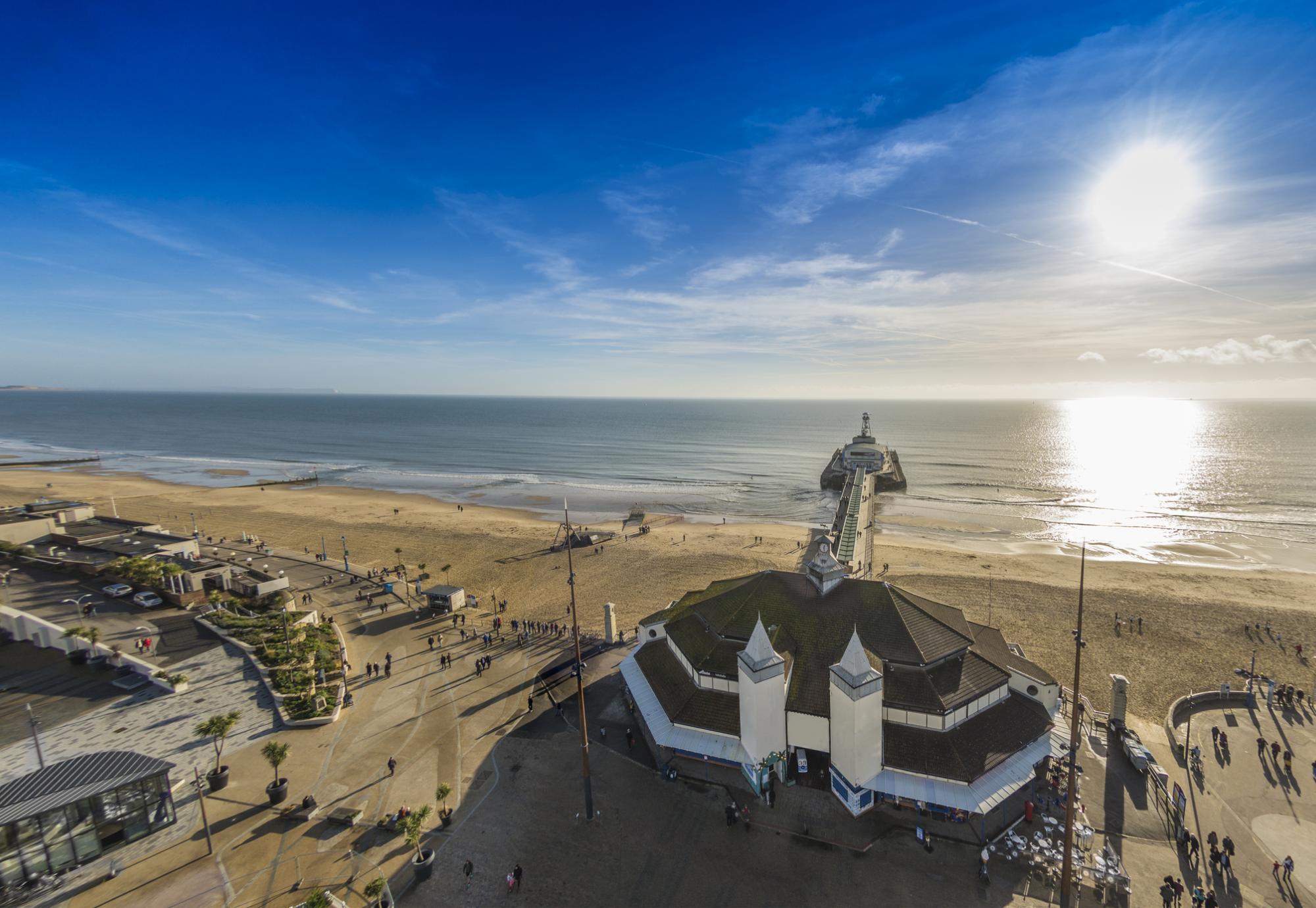 Bournemouth Pier and Beach