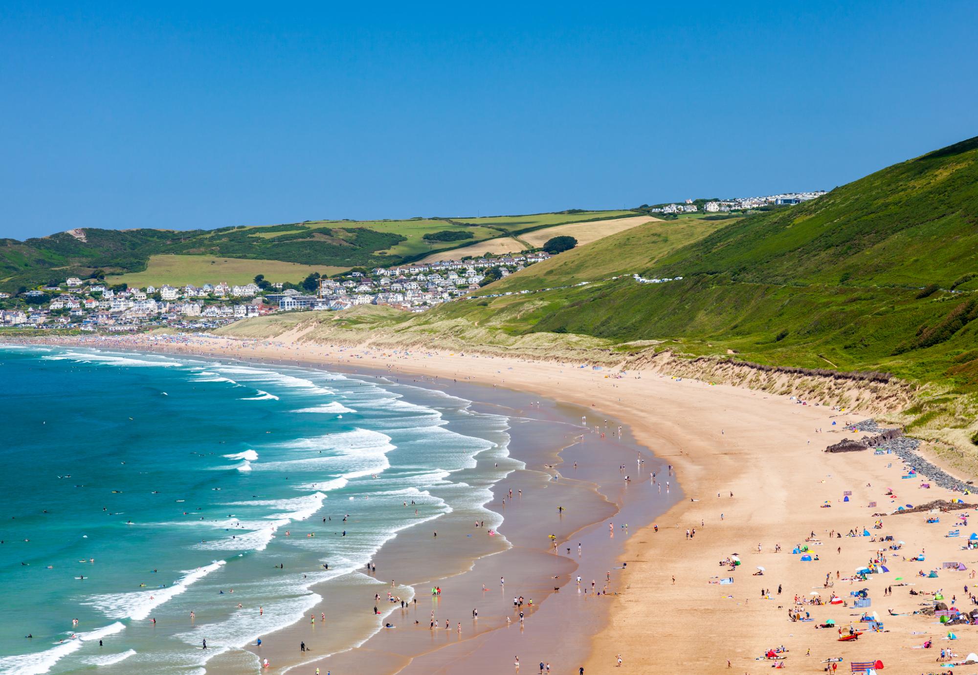 Devon beach