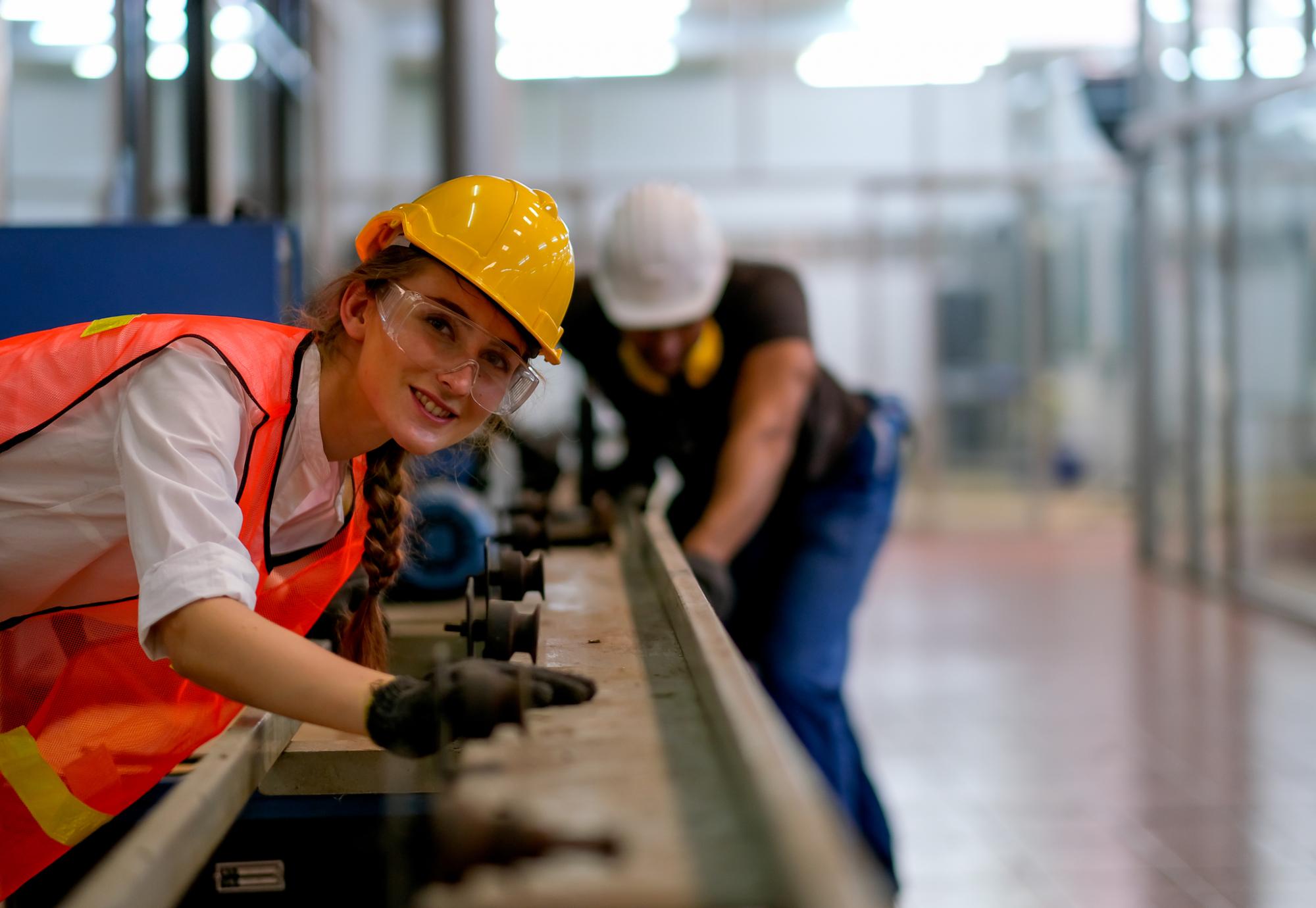 Apprentice working