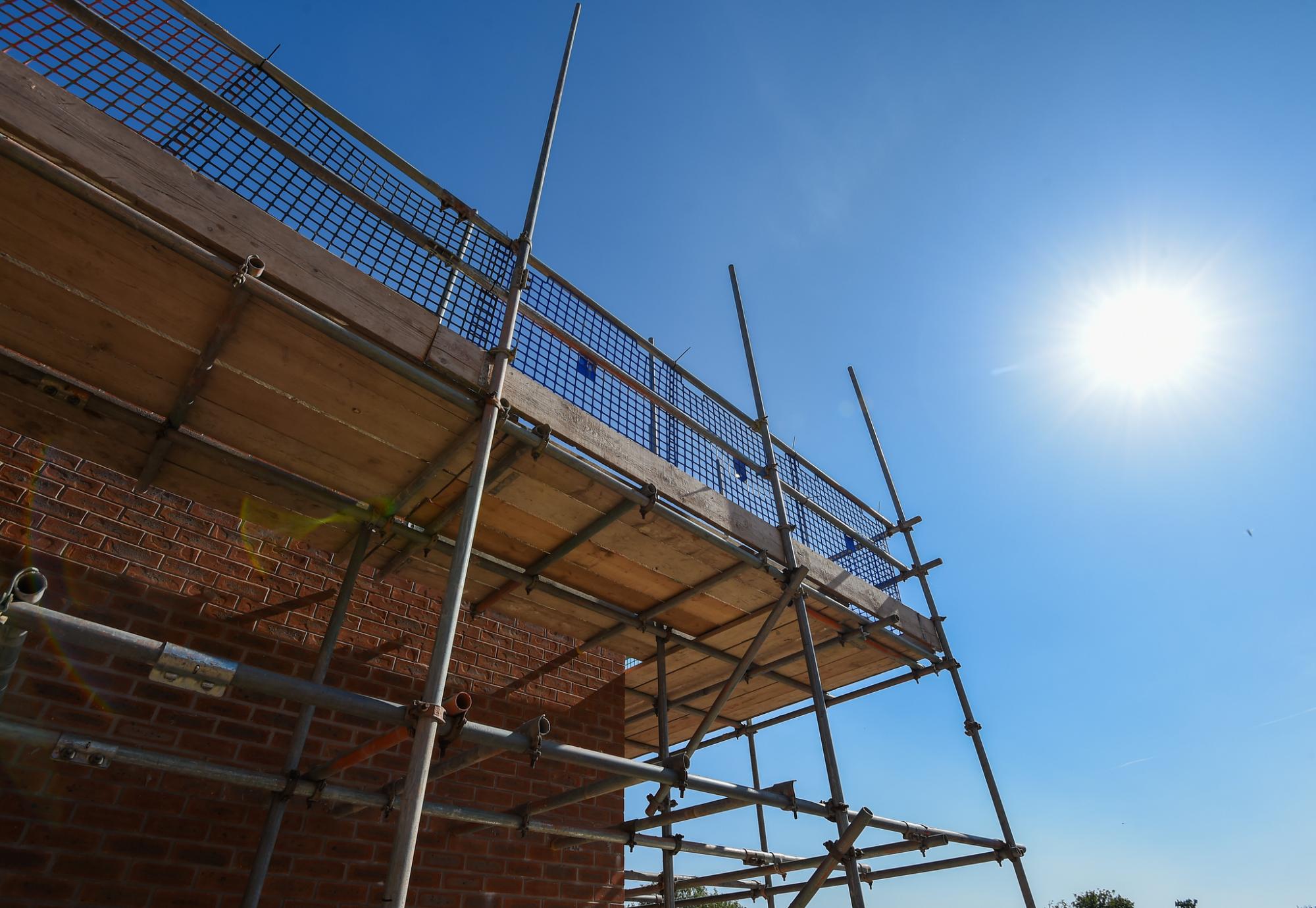 House being built