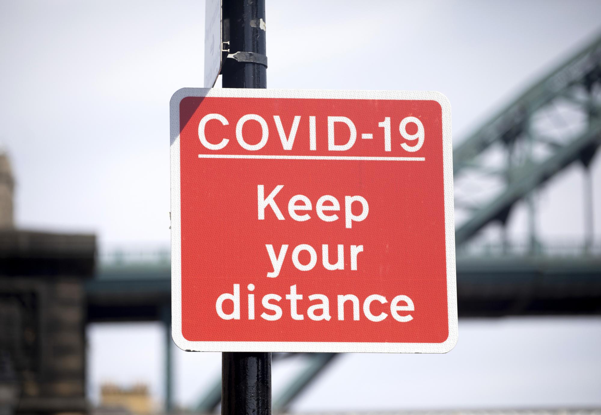 Covid-19 sign