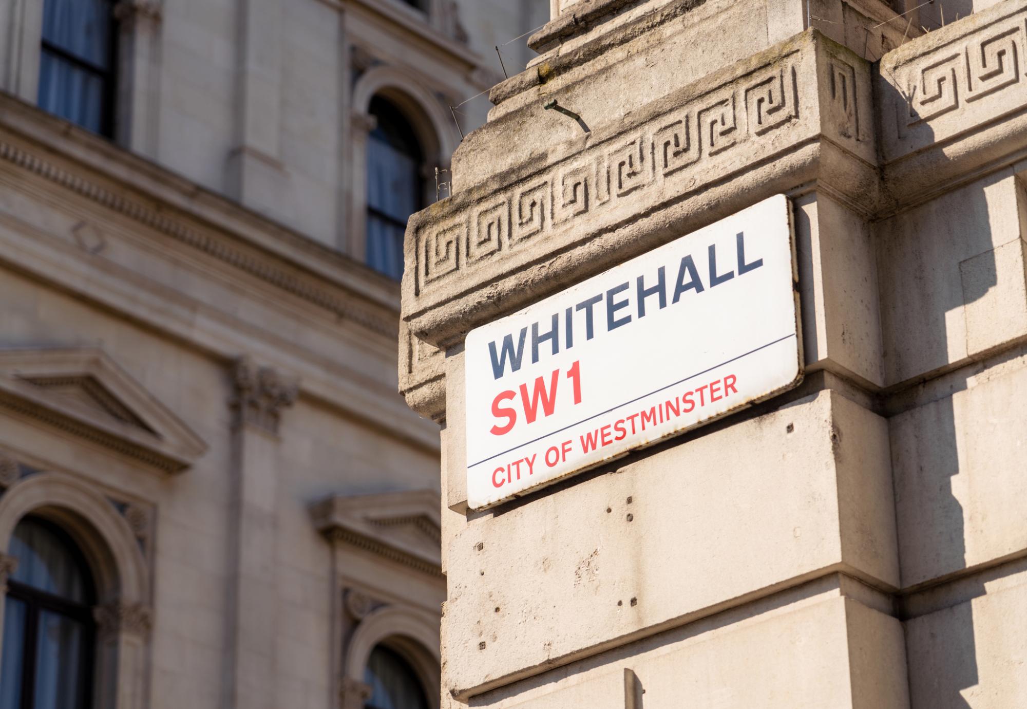 Whitehall sign