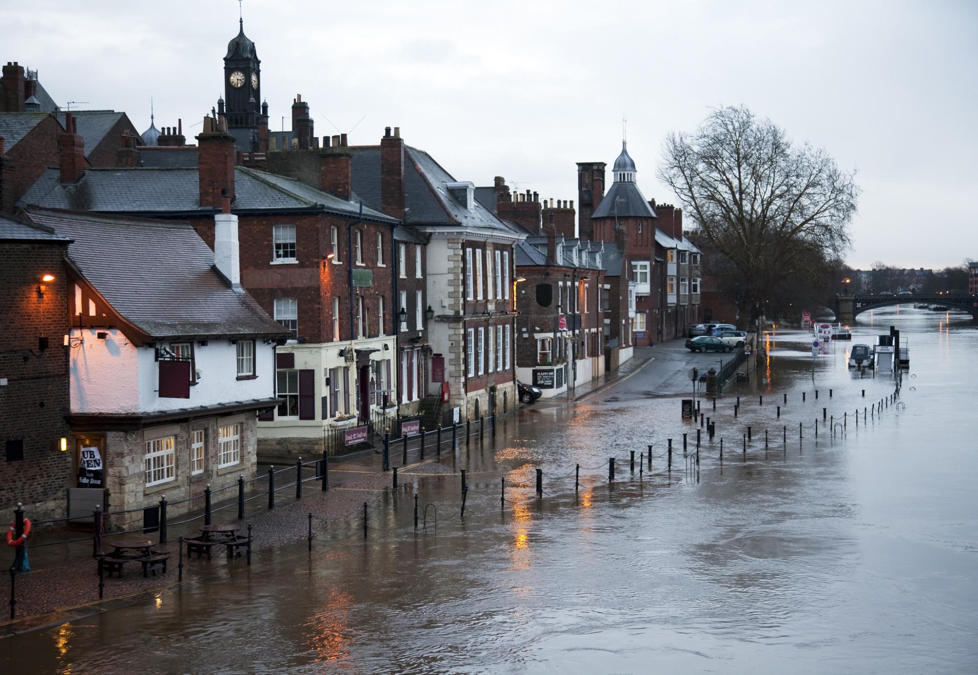 York flooding