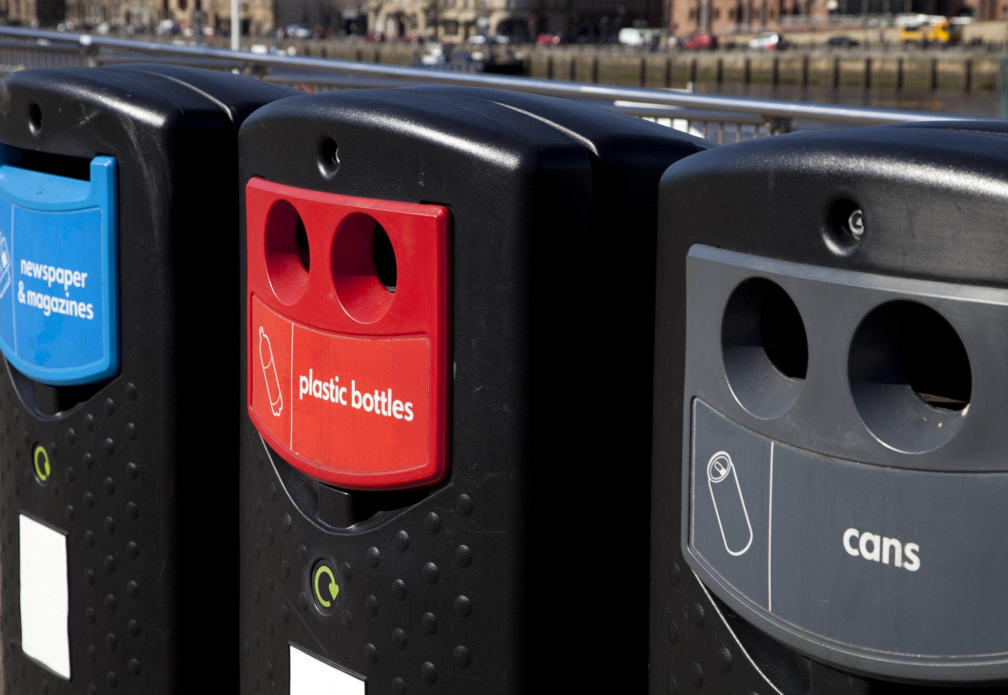 Recycling bins