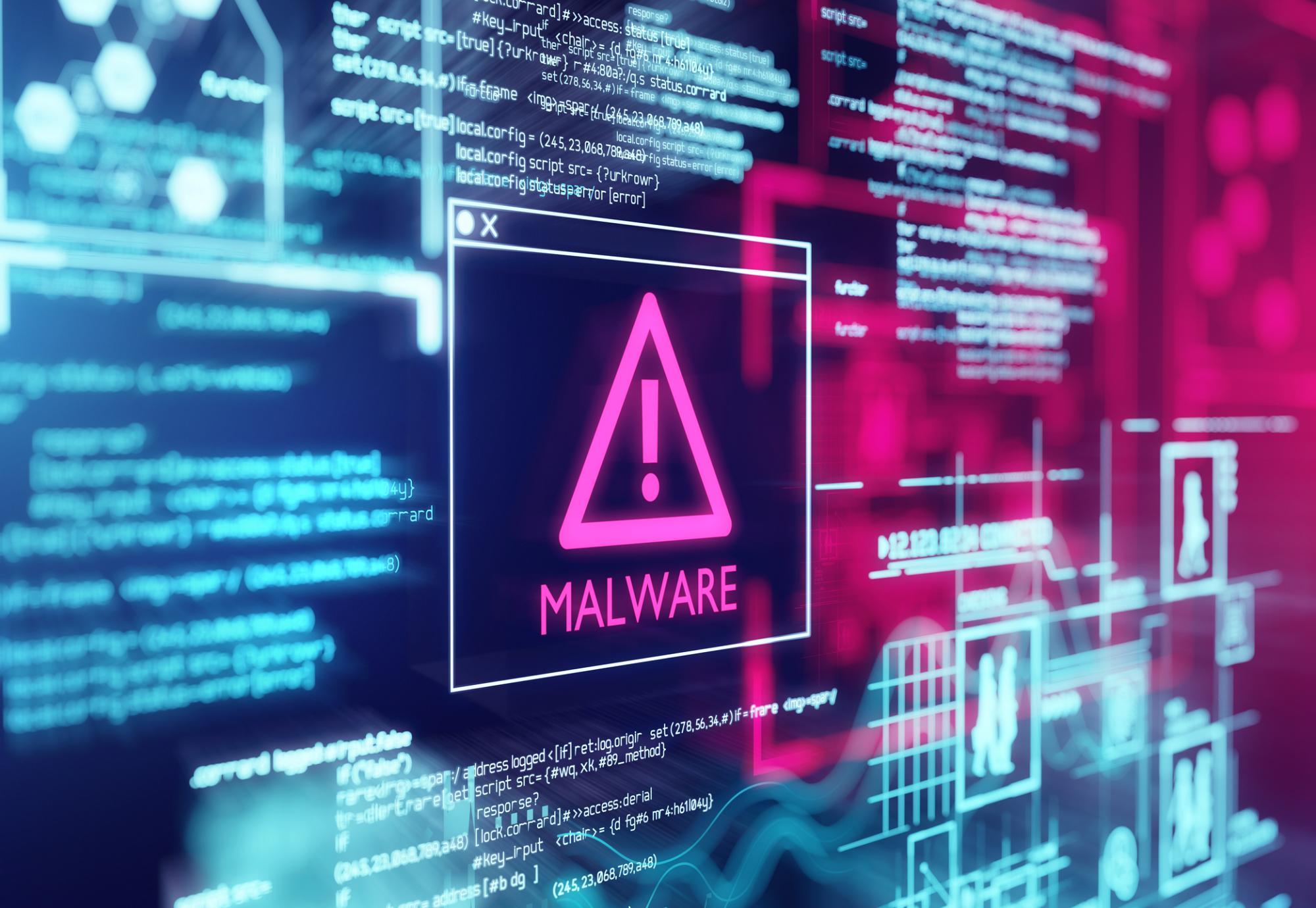 Malware warning