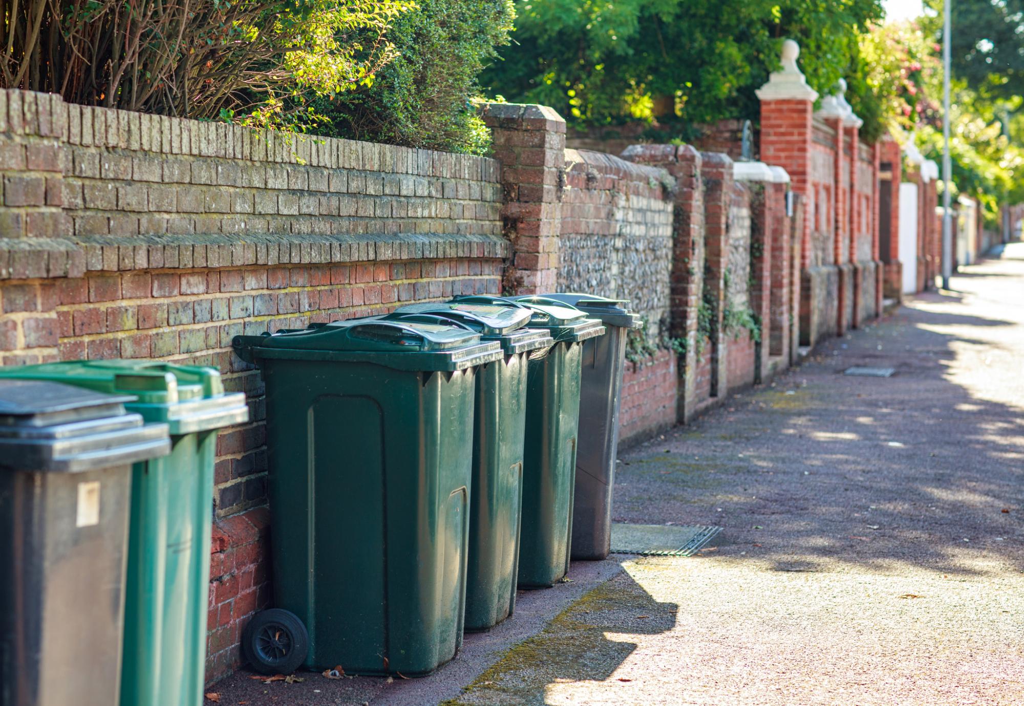 Wheelie bins