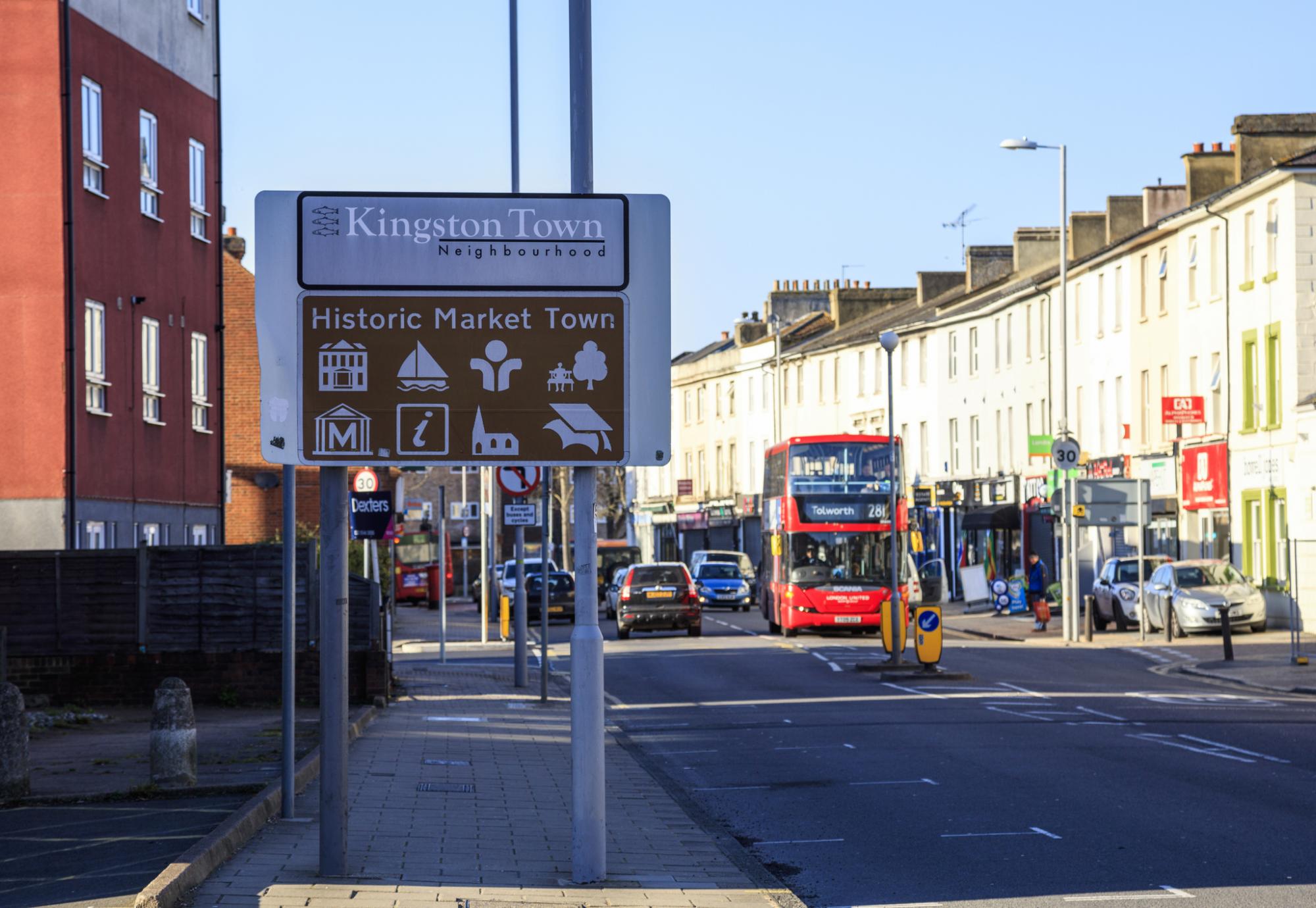 Kingston sign