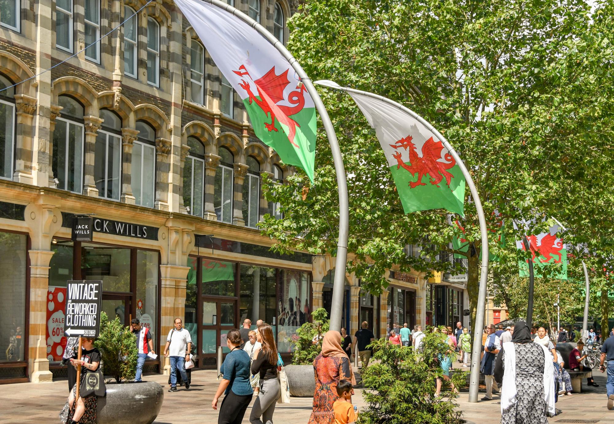 Cardiff city centre