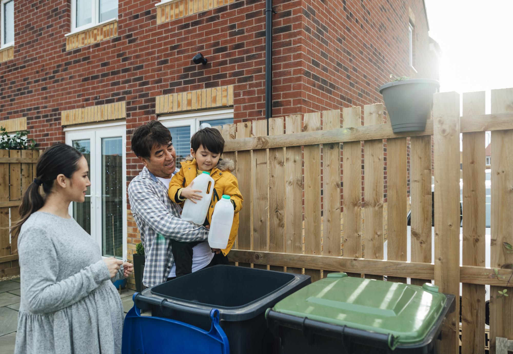 Family recycling