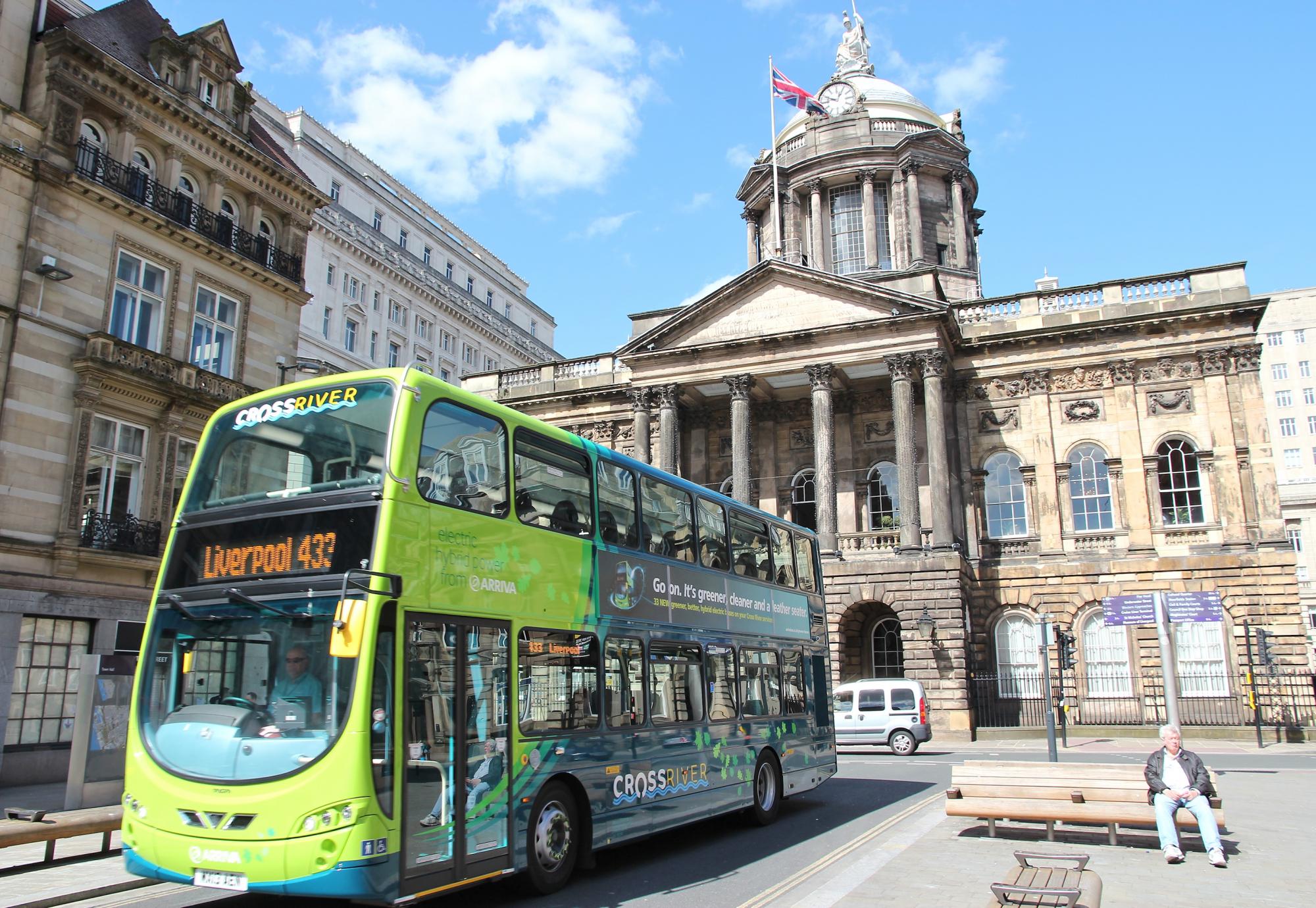 Bus in Liverpool