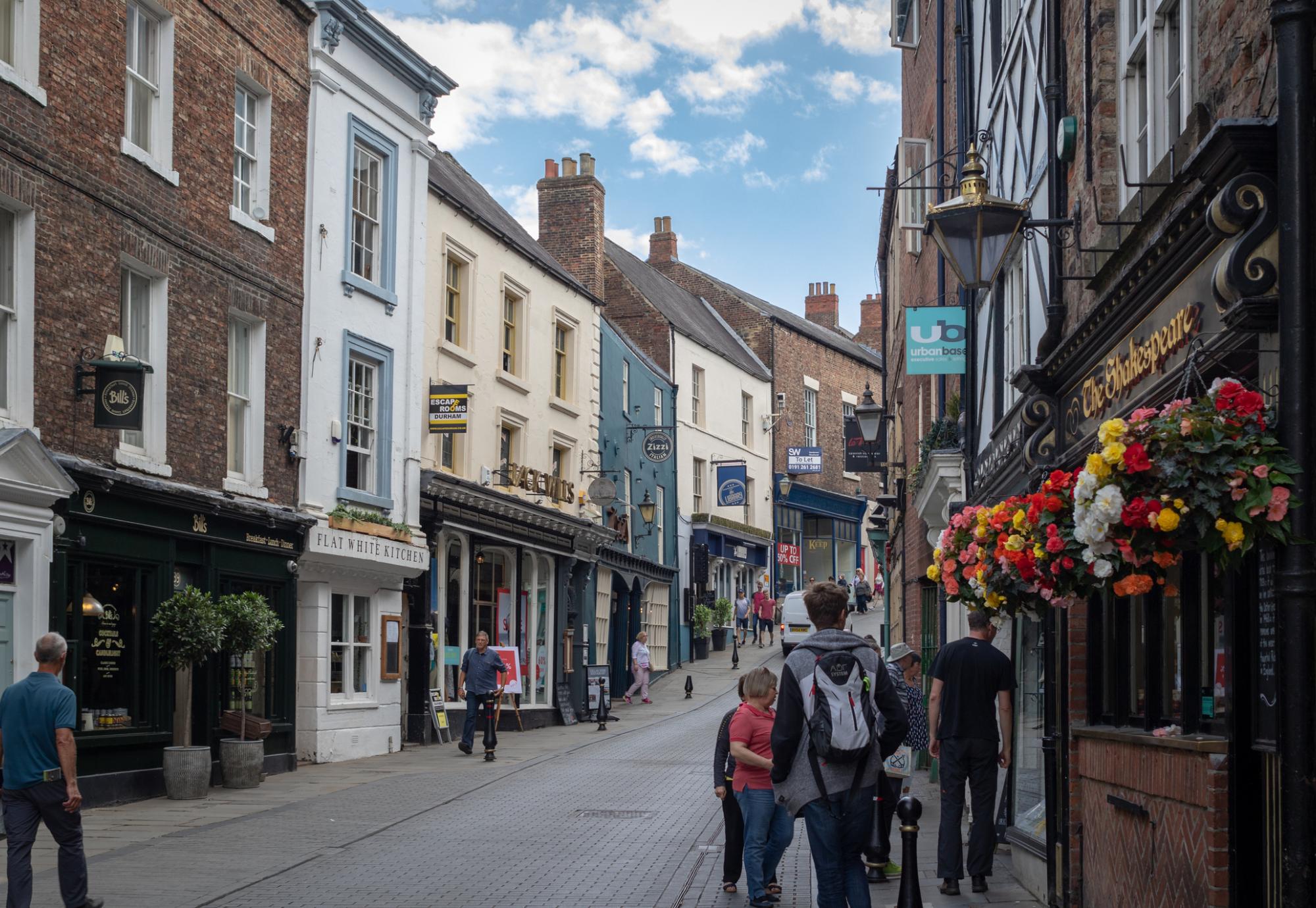 Street in Durham city centre