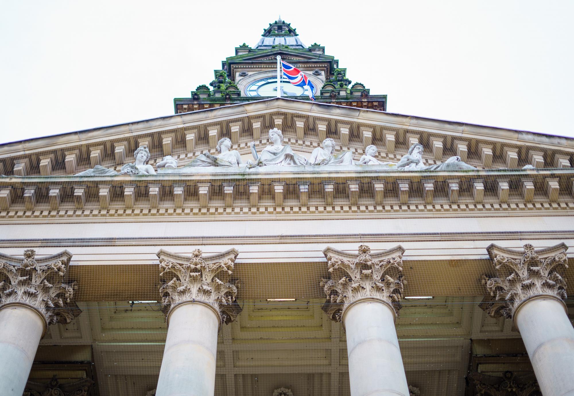 Shot of Bolton Town Hall