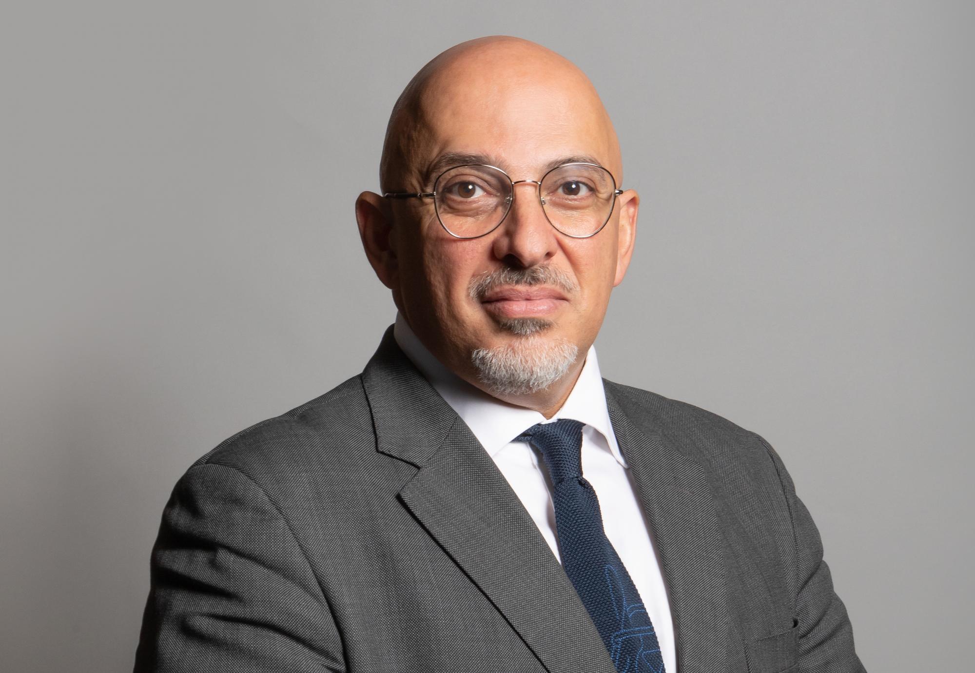 Nadhim Zahawi, Education Secretary, Official Portrait