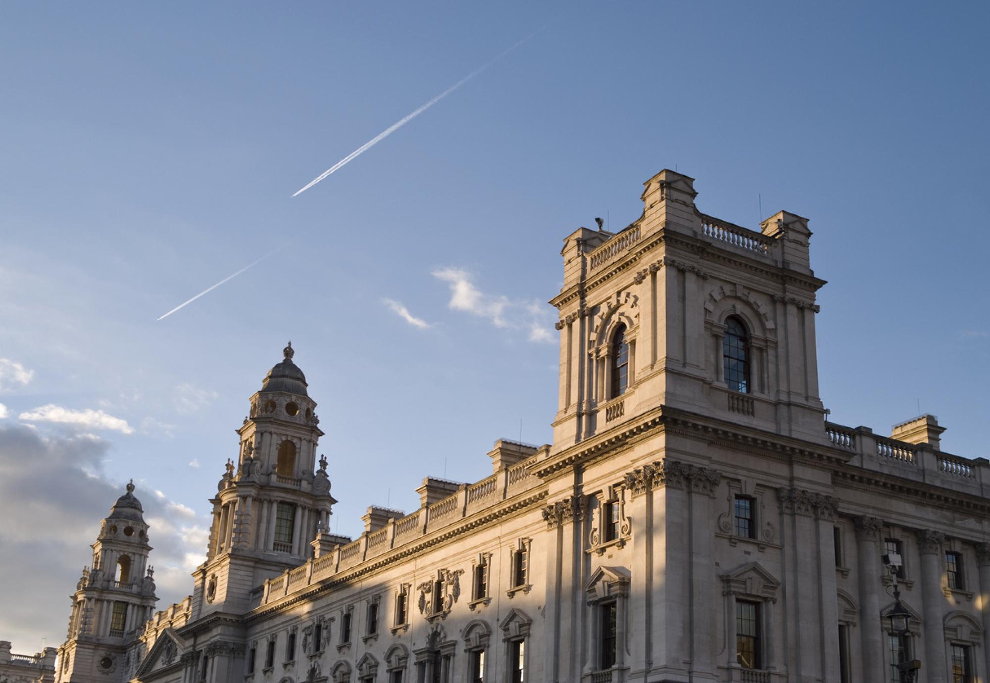 Whitehall building, London