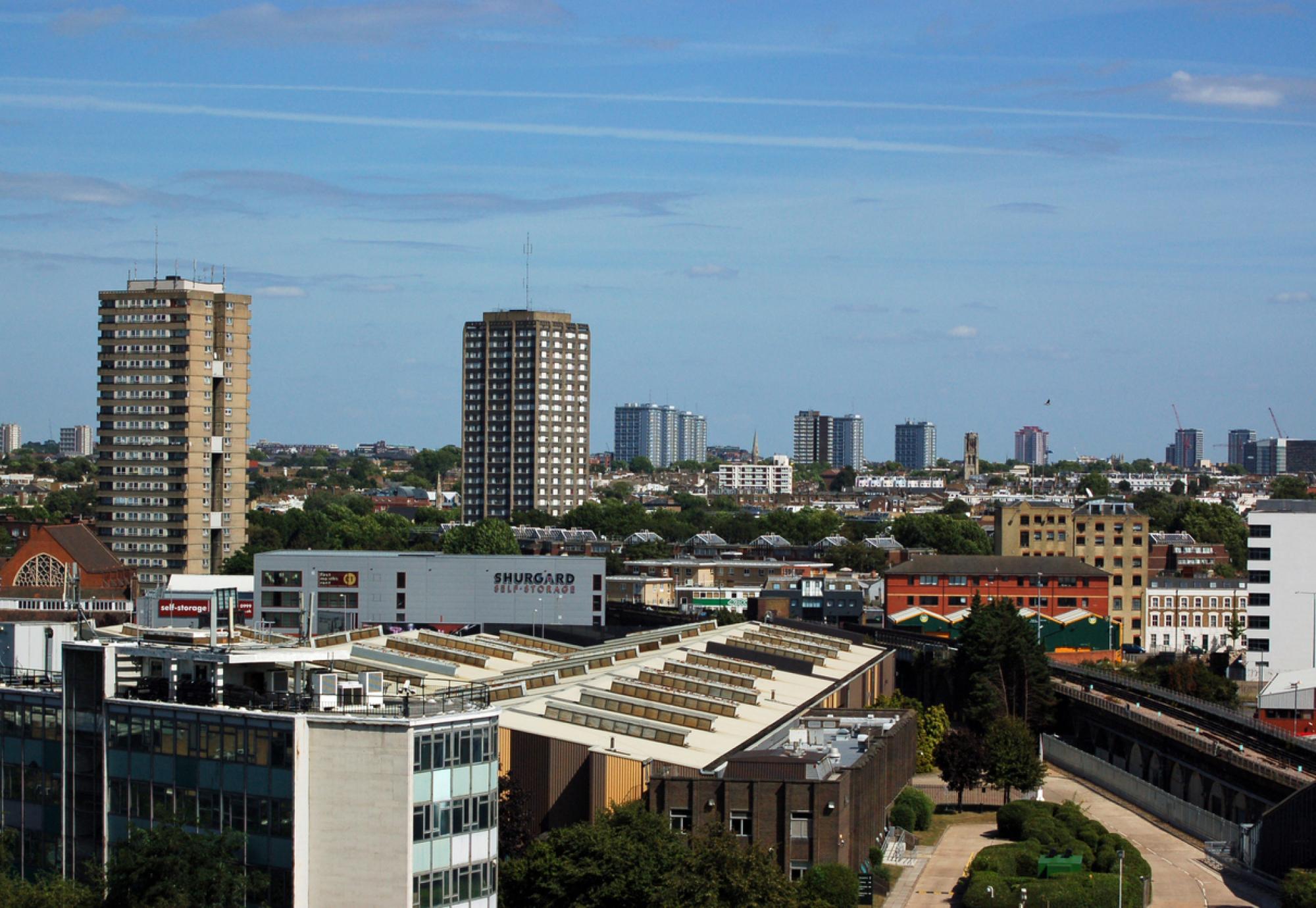 View of Grenfell Tower