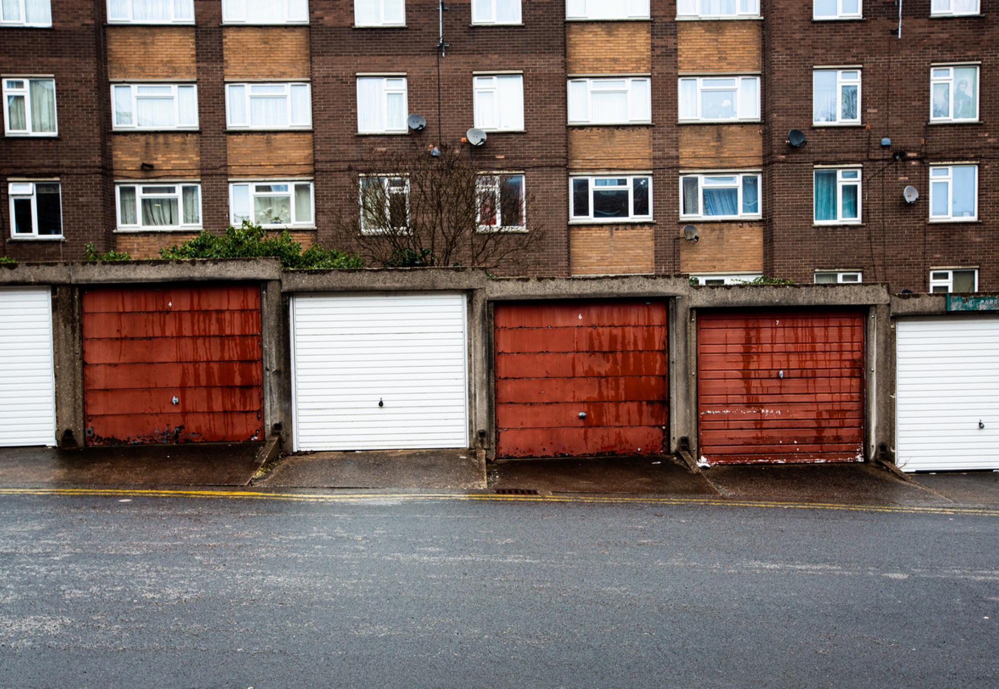 Poor standard housing in England